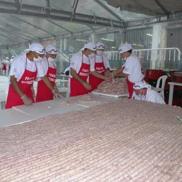 Chorizo más largo del mundo logrado en Santa Rosa de Cabal